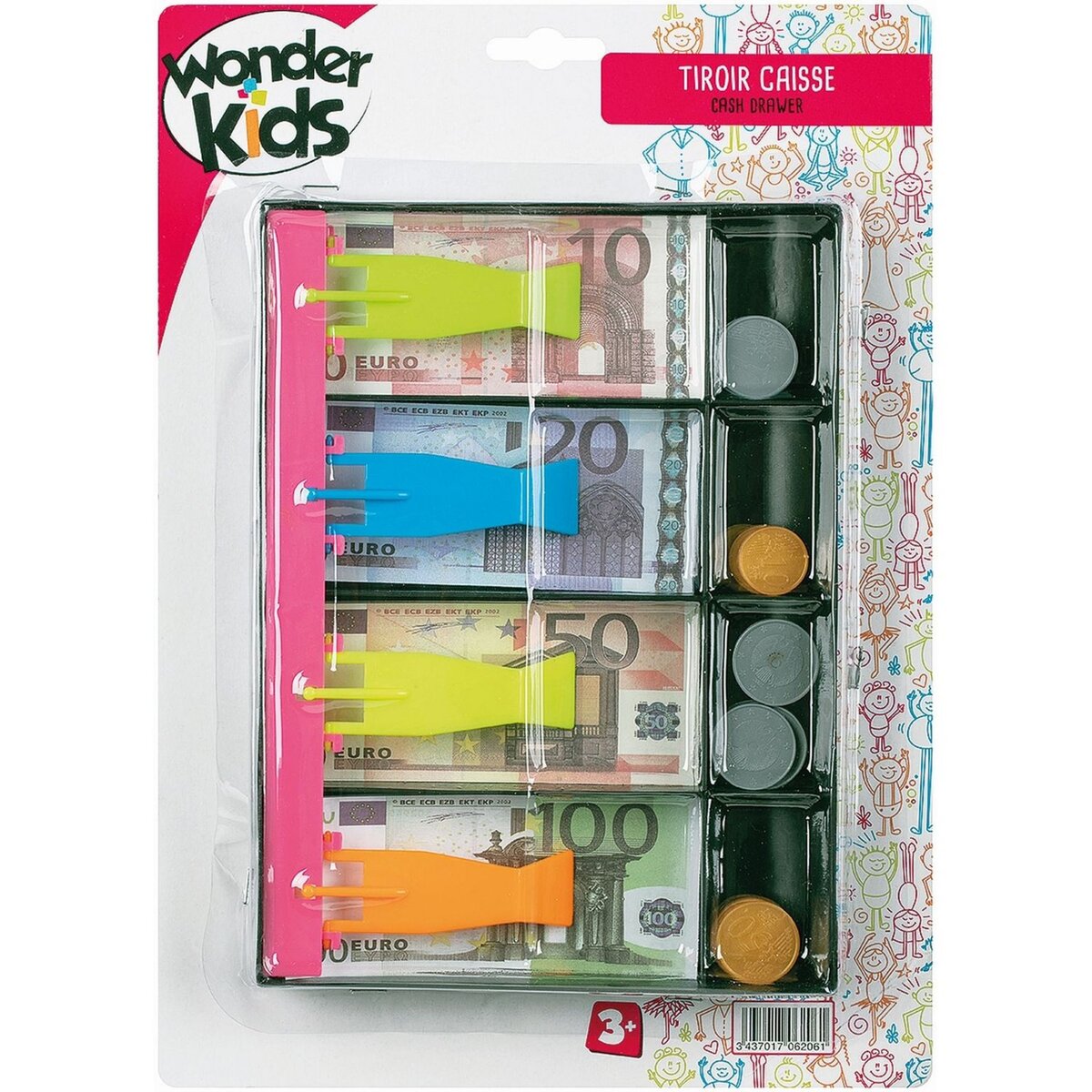 WDK Tiroir caisse monnaie euro