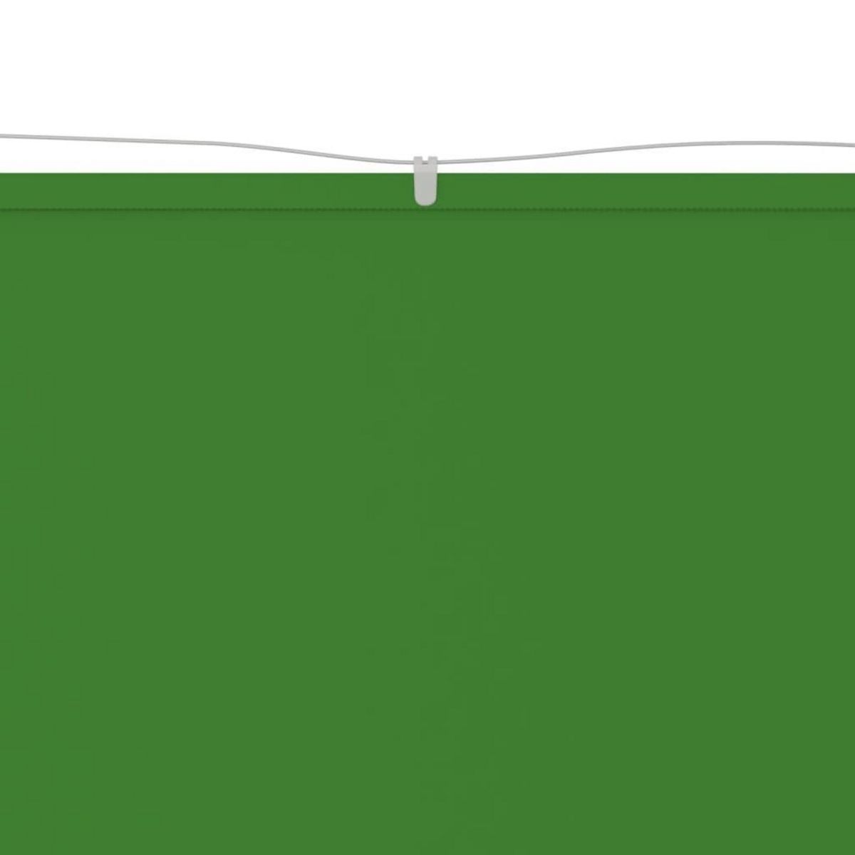 VIDAXL Auvent vertical Vert clair 100x600 cm Tissu oxford