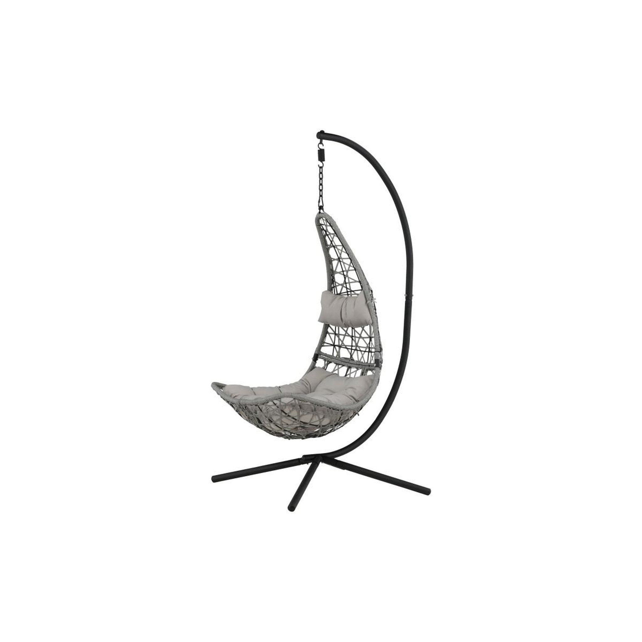 Voir la diapositive 4 : Paris Prix Chaise suspendue  edinburgh  205cm gris