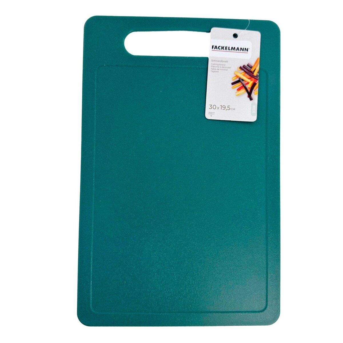 Fackelmann Petite planche à découper en plastique vert Fackelmann Ocean