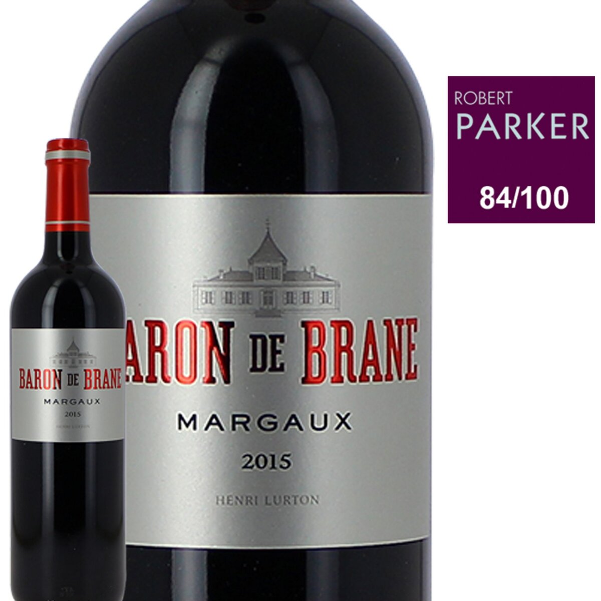 Baron de Brane Margaux second vin Rouge 2015