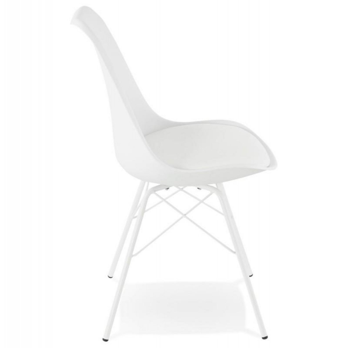 Paris Prix Chaise Design  Tripoli  83cm Blanc