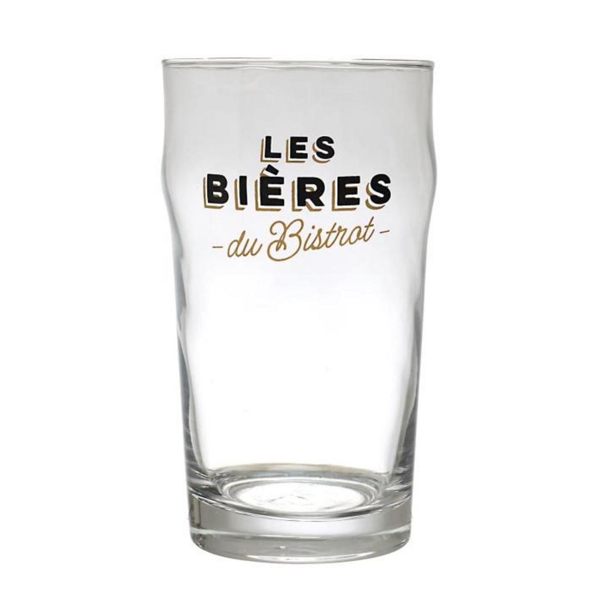 Paris Prix Coffret 4 Verres à Bières  Bistrot  47cl Transparent
