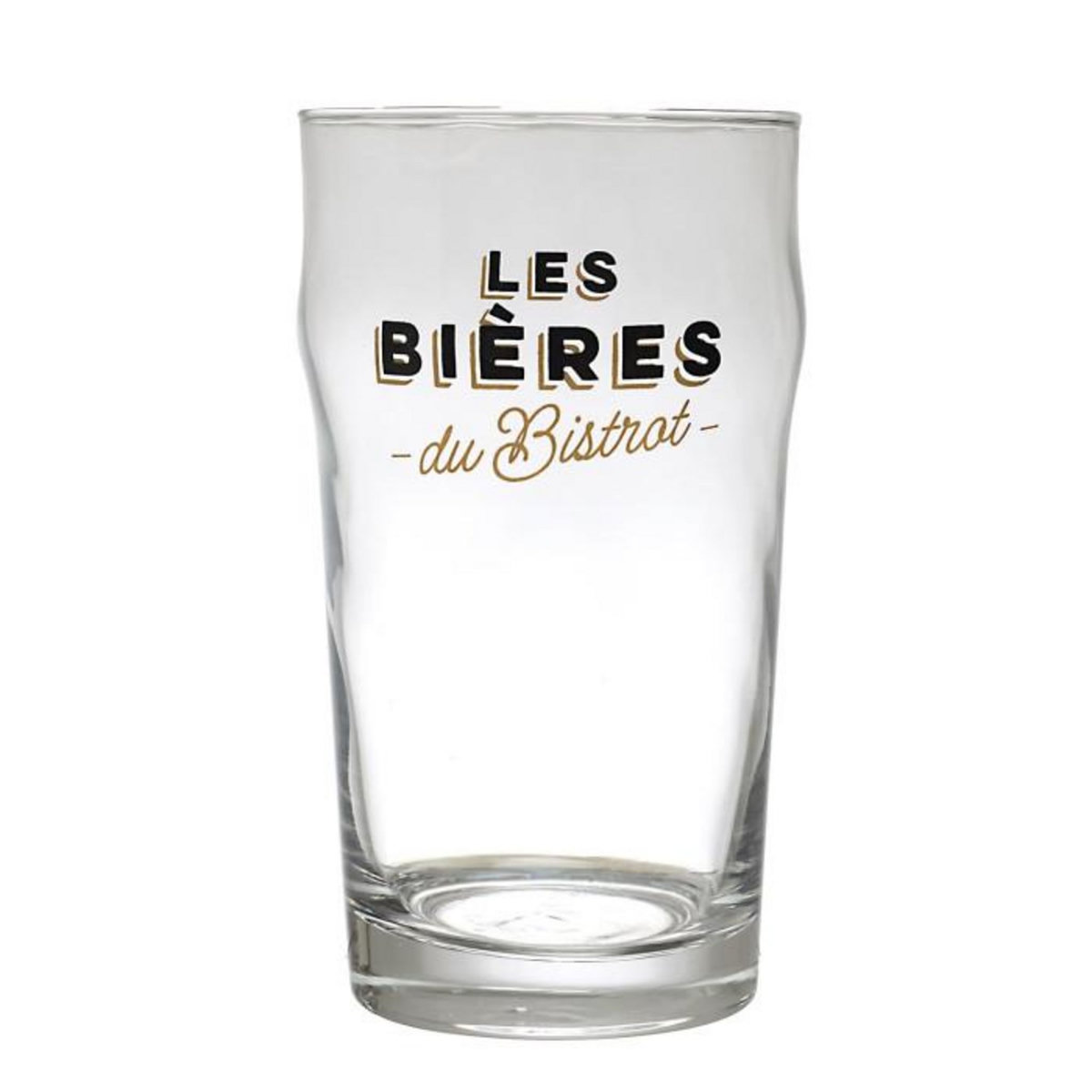 Paris Prix Coffret 4 Verres à Bières  Bistrot  47cl Transparent