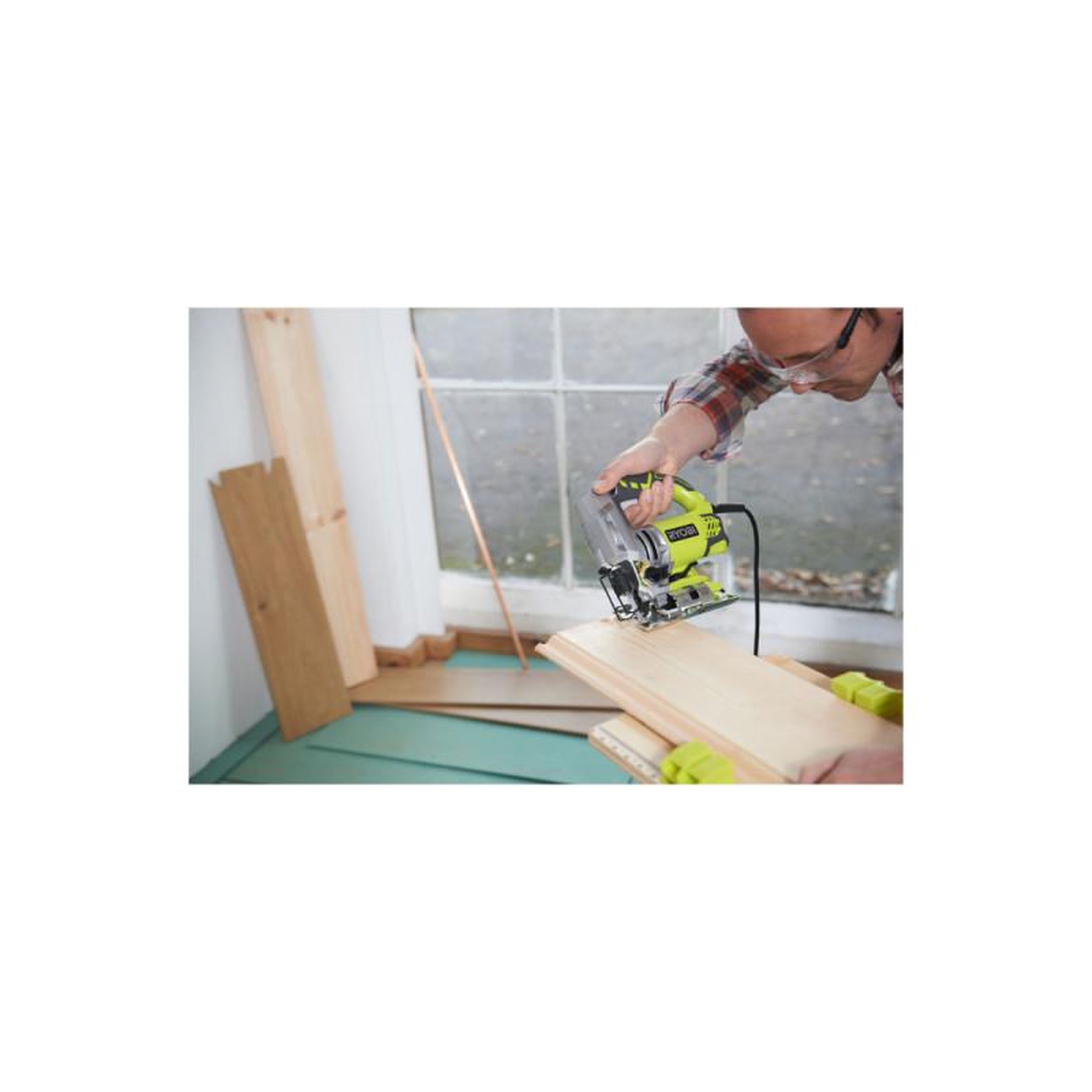 Voir la diapositive 4 : Ryobi Scie sauteuse pendulaire RYOBI - 600W - 85mm - bois - lot de 5 lames - RJS850KA5