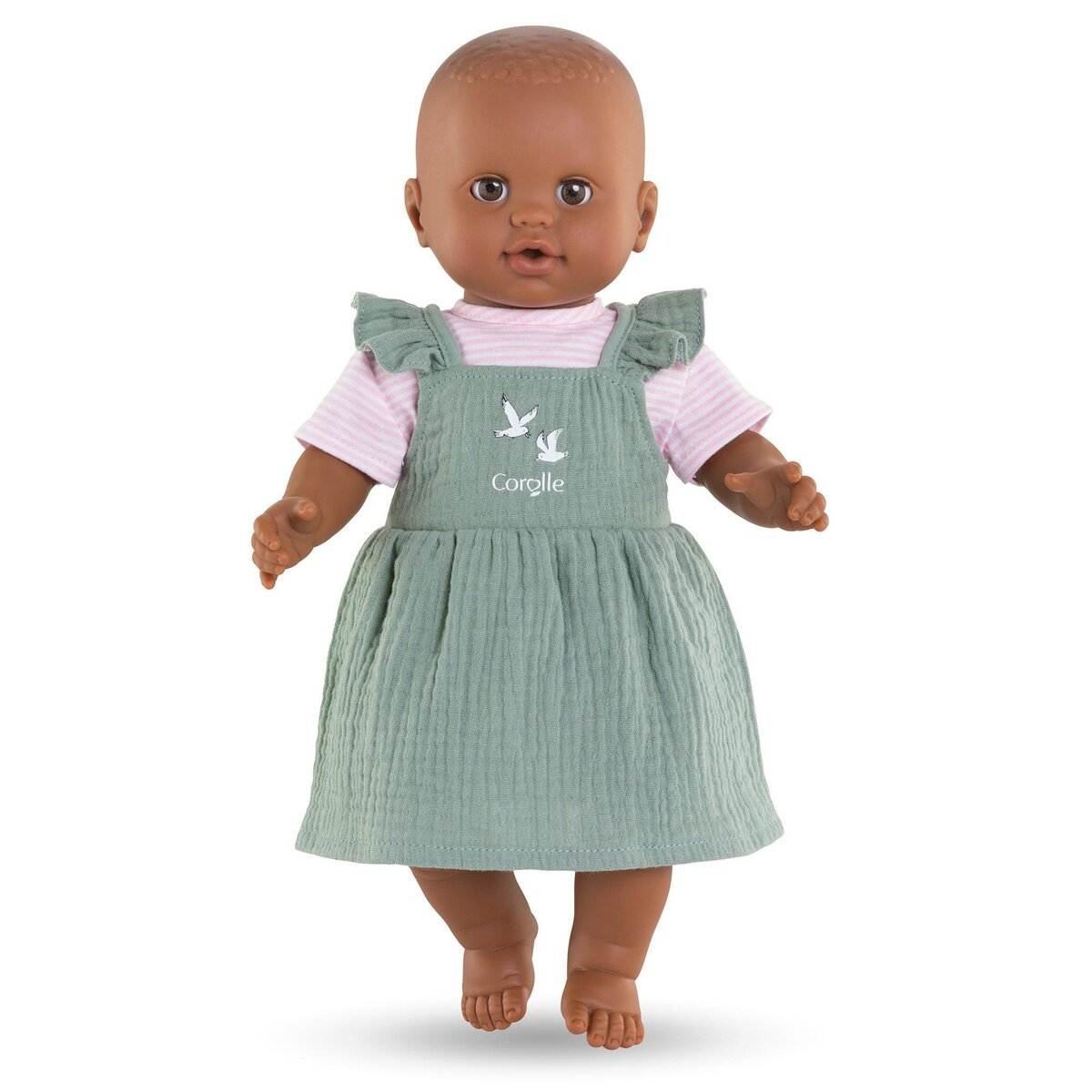 Corolle Robe à volants et T-Shirt Bords de Loire pour poupon 36 cm