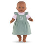 Voir la diapositive 2 : Corolle Robe à volants et T-Shirt Bords de Loire pour poupon 36 cm