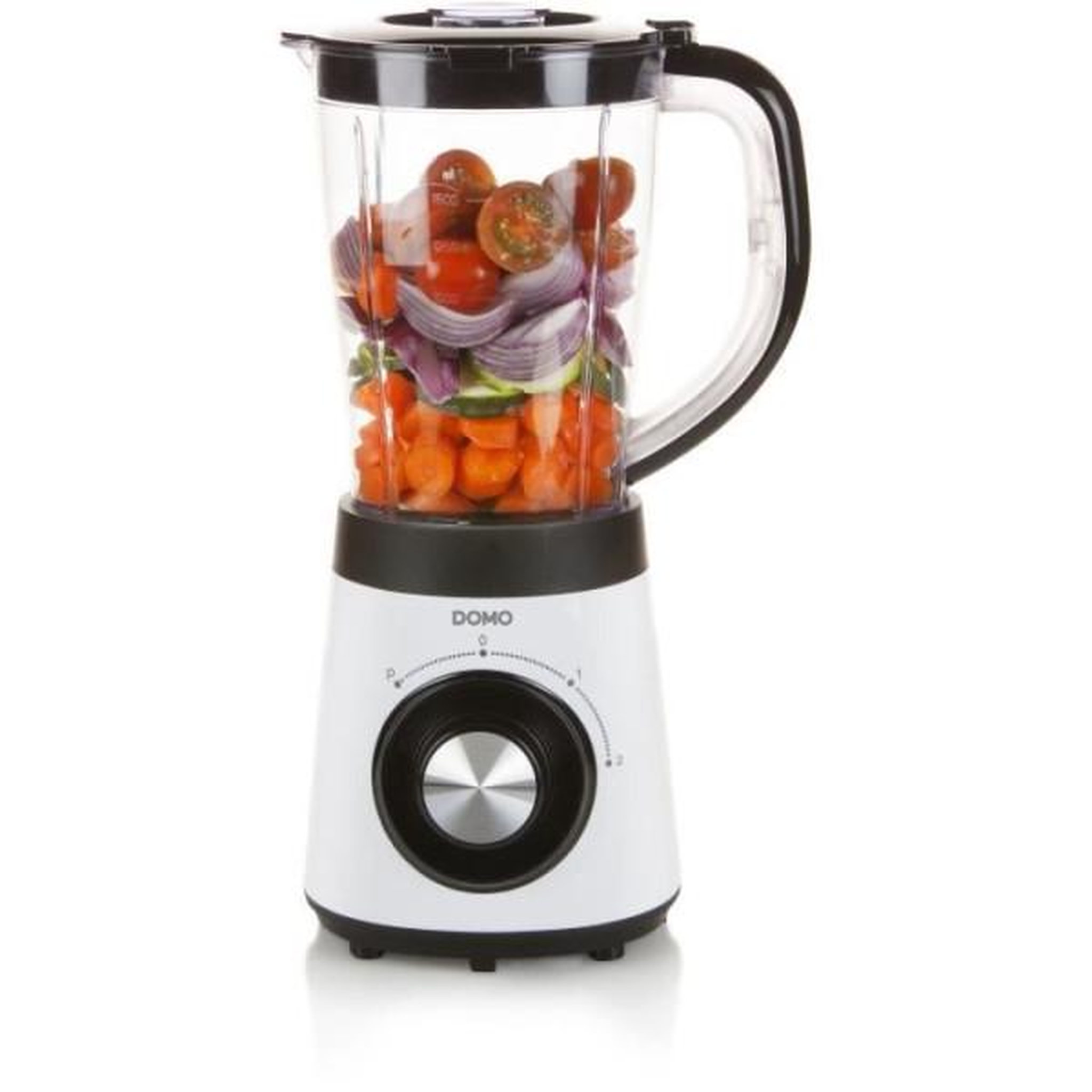 Domo Blender  - Mixeur - DOMO - DO9203BL - 500 W - Pichet 1,5 L -sans BPA - Gris