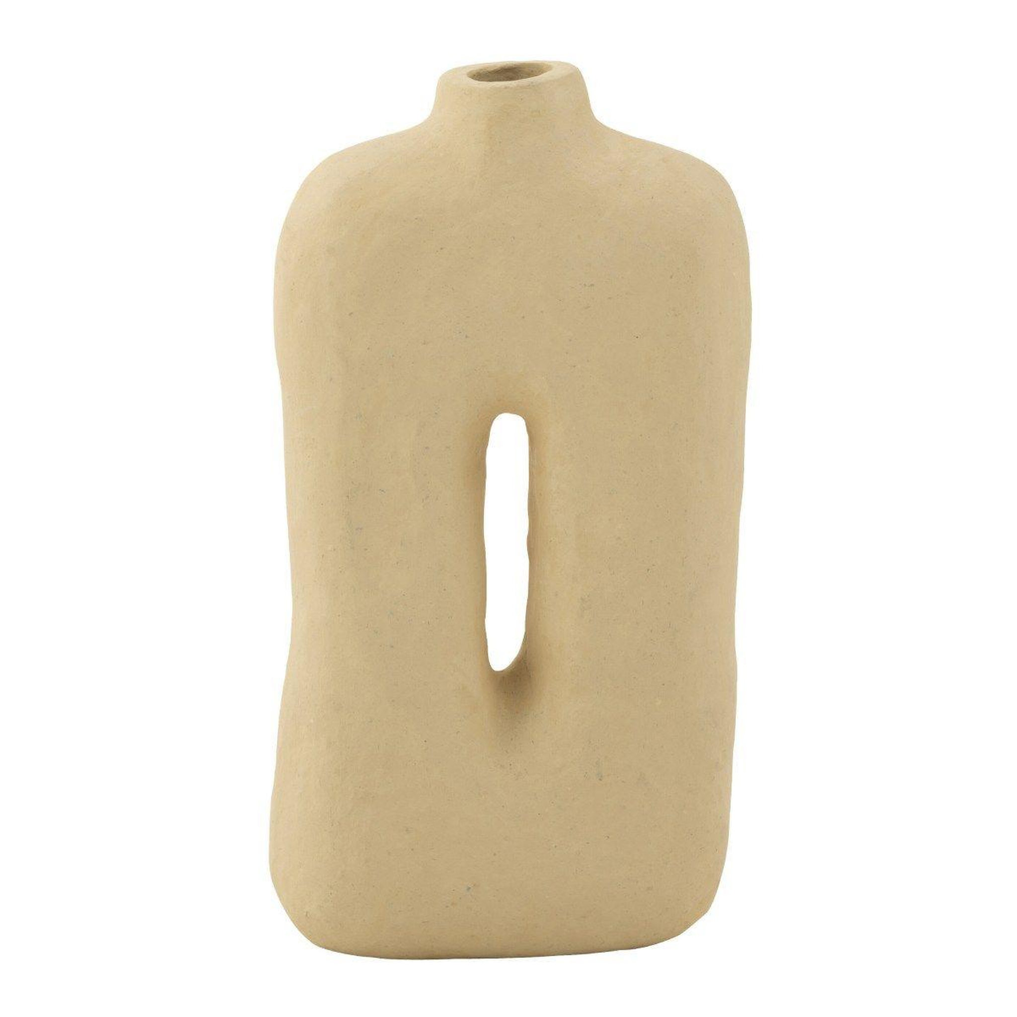 J-LINE Pot déco en papier mâché  bali  50cm naturel