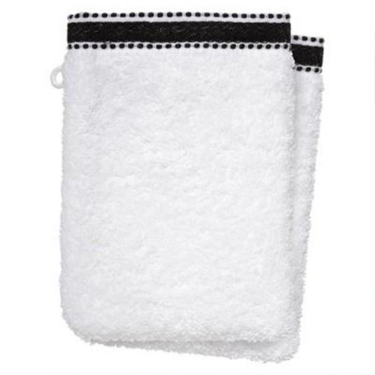 ATMOSPHERA Lot de 2 Gants de Toilette  Joia  15x21cm Blanc