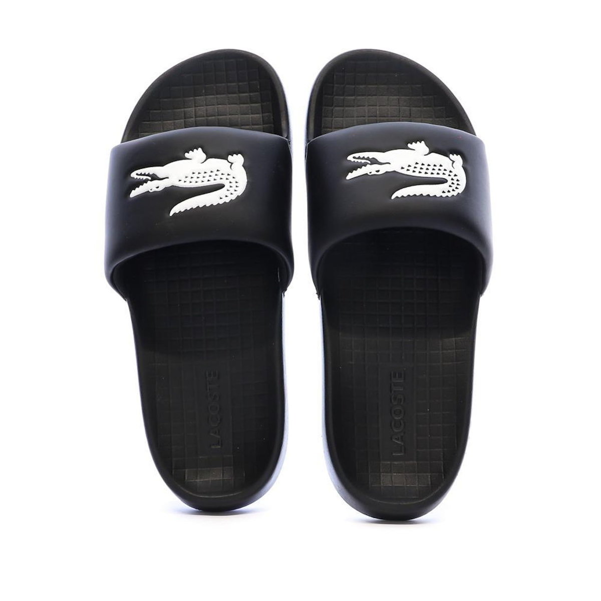 Lacoste Claquettes Noir Homme Lacoste Serve Slide 1.0