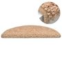 Voir la diapositive 5 : VIDAXL Tapis de marches d'escalier 15 pcs Dore 56x17x3 cm