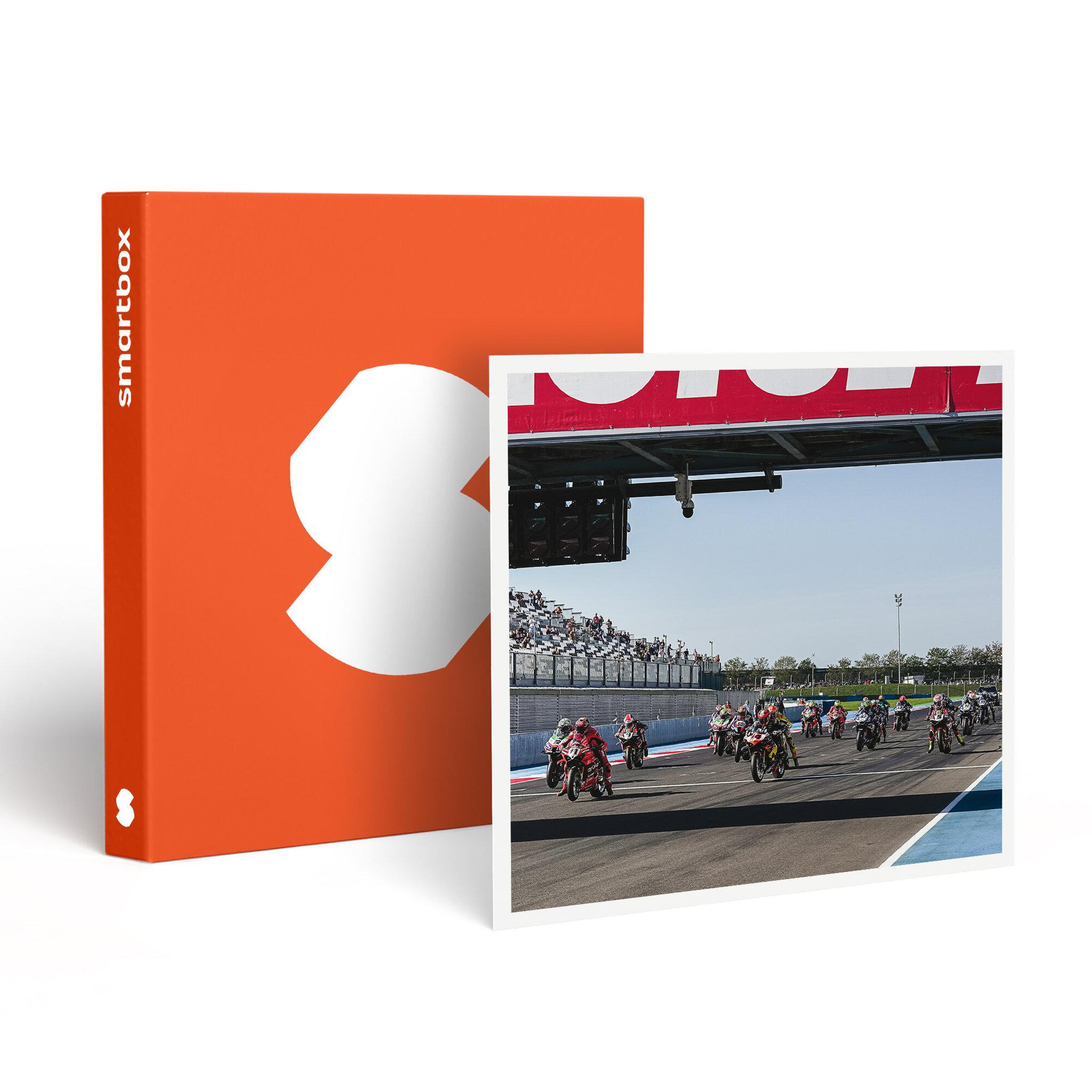 Smartbox Week-end Superbike MOTUL FIM 2026 à Magny-Cours en Tribune L Adélaïde pour 2 adultes - Coffret Cadeau Multi-thèmes