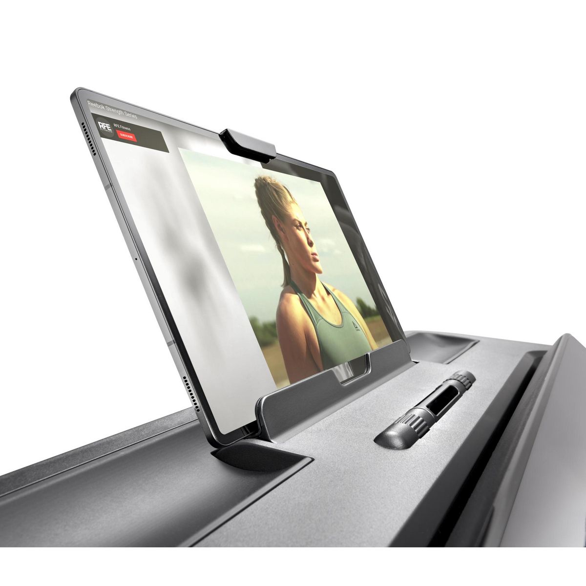 Reebok Tapis de Course motorisé - Reebok - Modèle FR30z Floatride - Maison/Appartement - LED - Vitesse 1 à 20 km/h - Noir