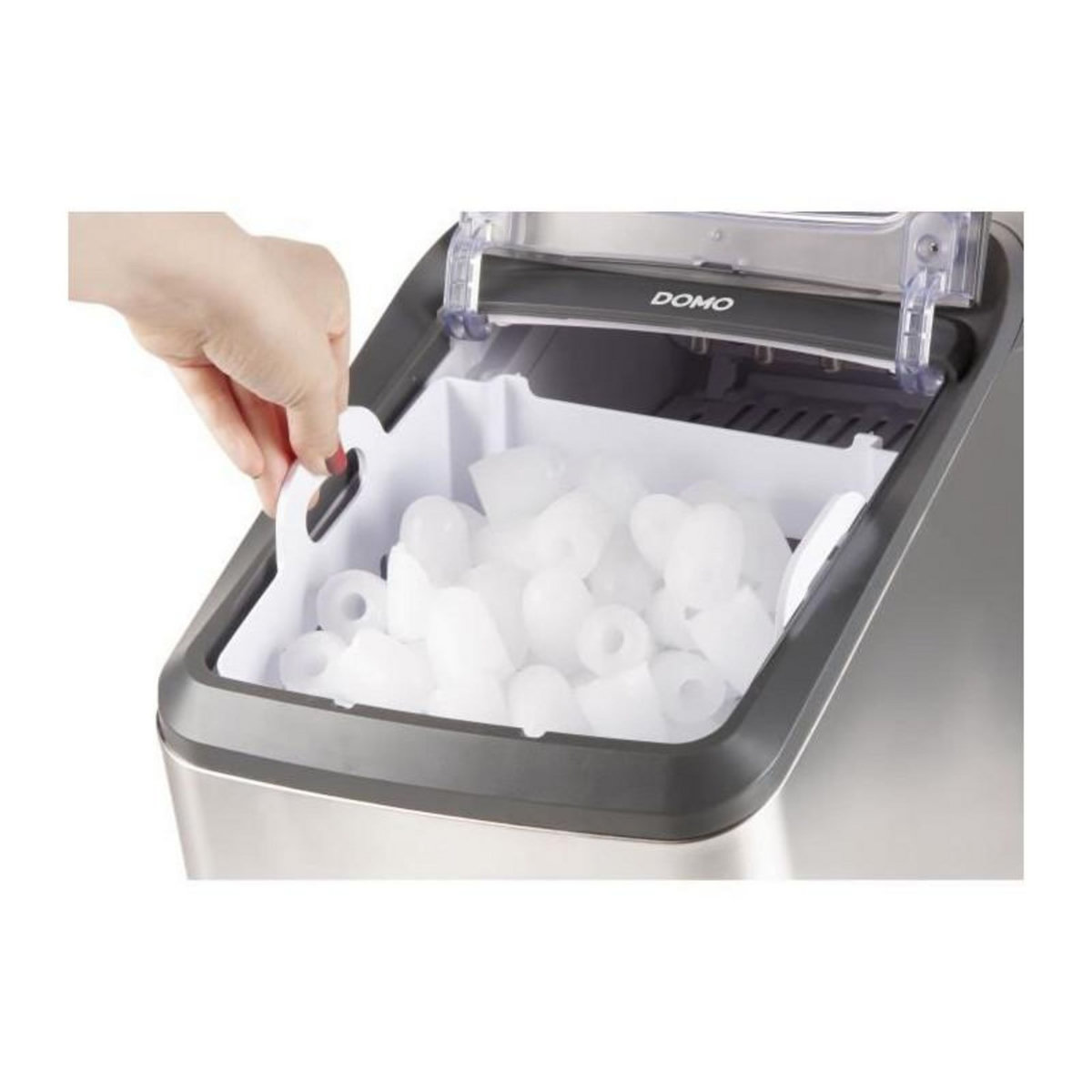 Domo Machine a glaçons Pro - DOMO - DO9247IB - 2,8 litres - 145 W - Glaçons en 8 min