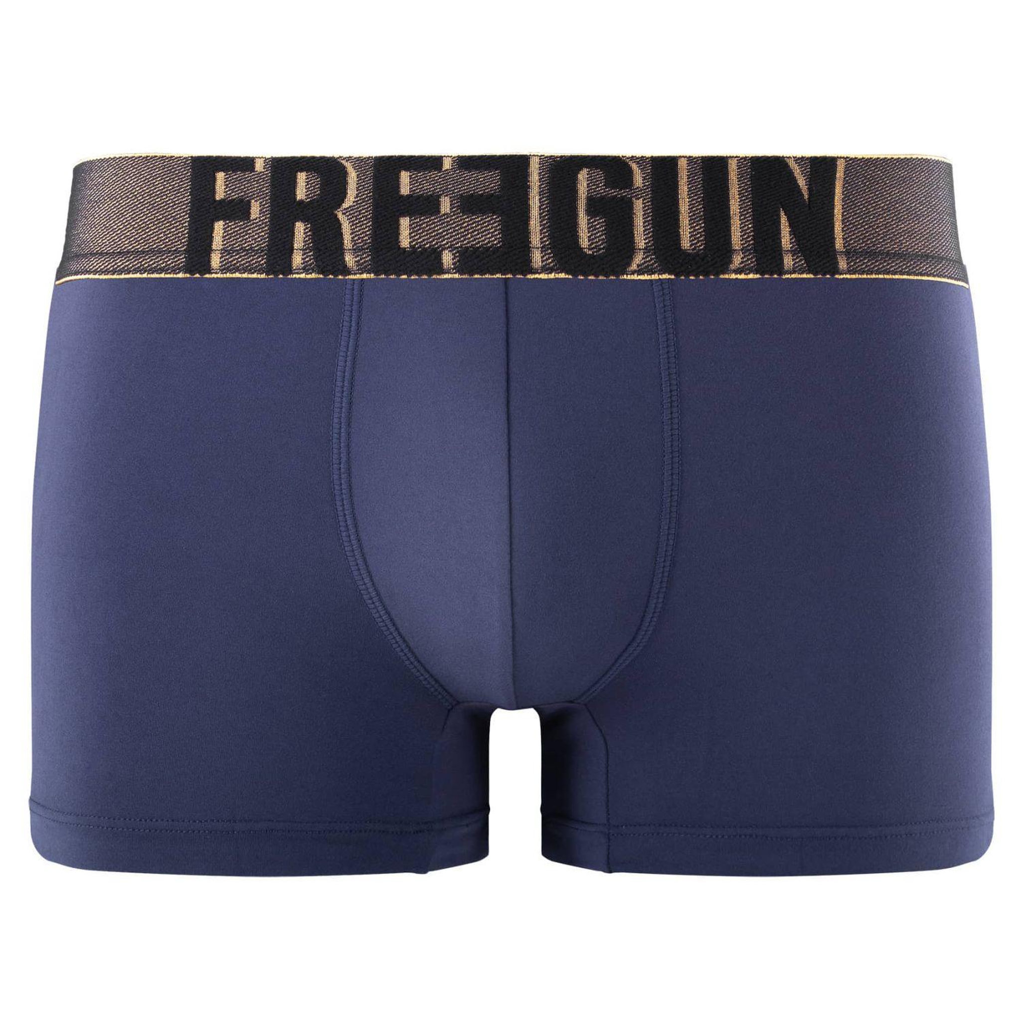 Voir la diapositive 3 : FREEGUN Lot de 4 Boxers homme Soft Touch Signature Karl