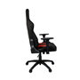 Voir la diapositive 2 : Corsair CORSAIR - Chaise bureau - Fauteuil Gaming - TC100 RELAXED - Tissu - Ergonomique - Accoudoirs réglables - Noir/Rouge (CF-9900014