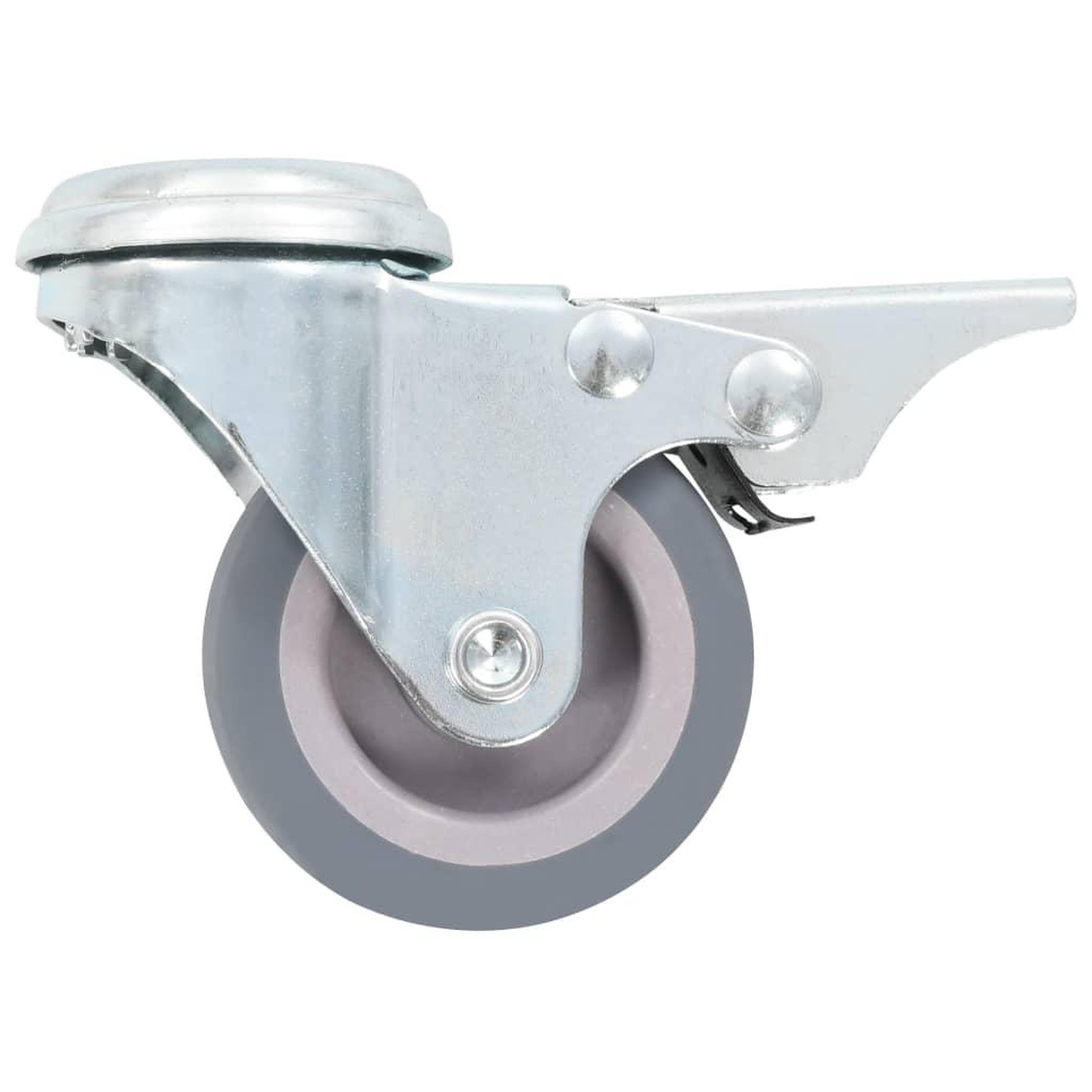 Voir la diapositive 5 : VIDAXL 24 pcs Roulettes pivotantes a trou de boulon 50 mm