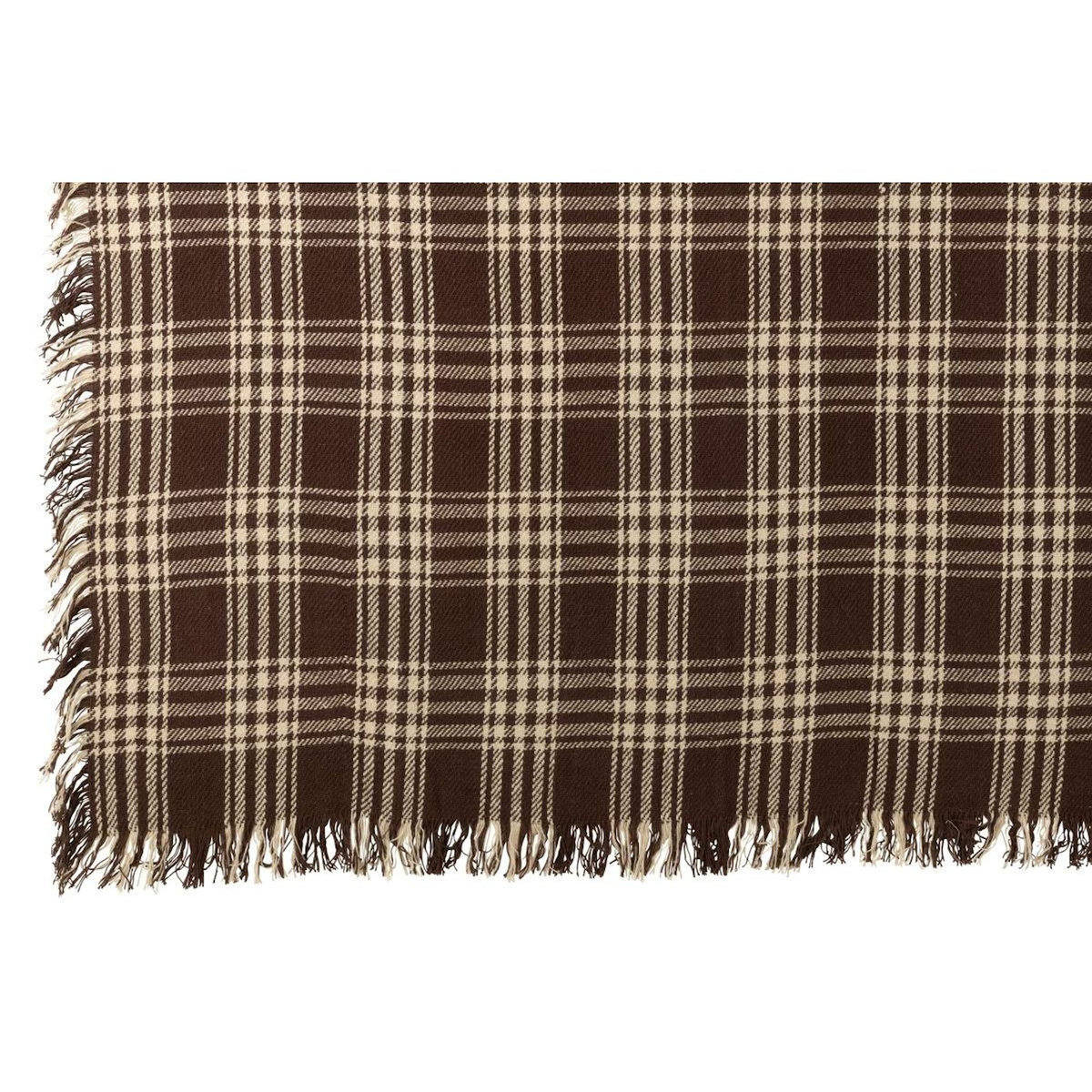 Paris Prix Plaid à Carreaux  Chalet  130x180cm Marron
