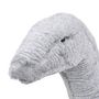 Voir la diapositive 3 : VIDAXL Jouet en peluche Dinosaure Brachiosaurus Gris XXL