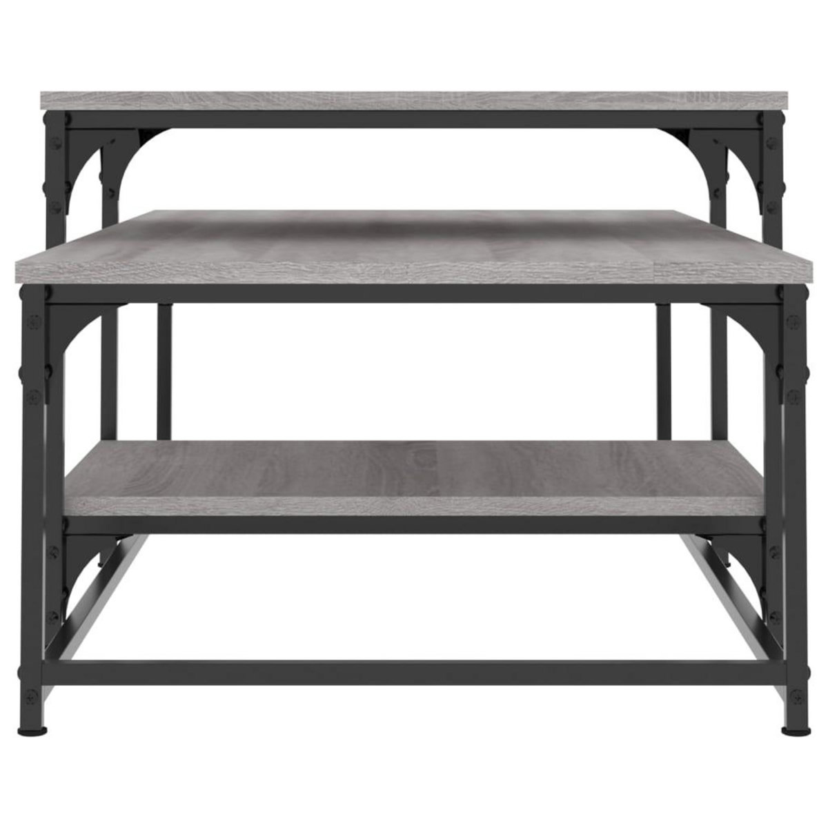 VIDAXL Table basse sonoma gris 102x60x45 cm bois d'ingenierie