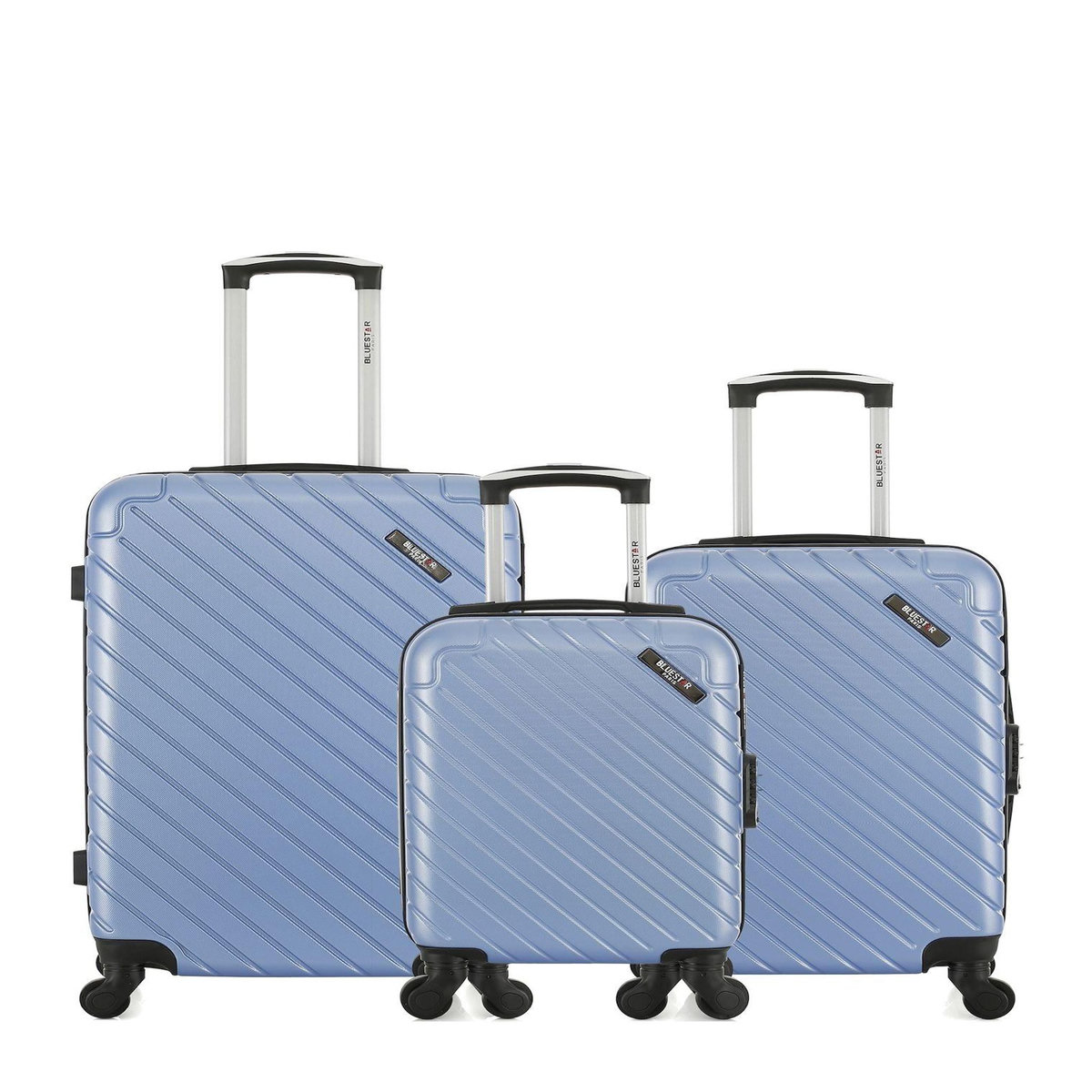 BLUESTAR BLUESTAR - LOT DE 3 - Valises weekend, cabine et cabine XXS CITE