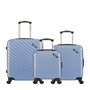 Voir la diapositive 1 : BLUESTAR BLUESTAR - LOT DE 3 - Valises weekend, cabine et cabine XXS CITE