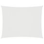 Voir la diapositive 2 : VIDAXL Voile de parasol tissu oxford rectangulaire 3x5 m blanc