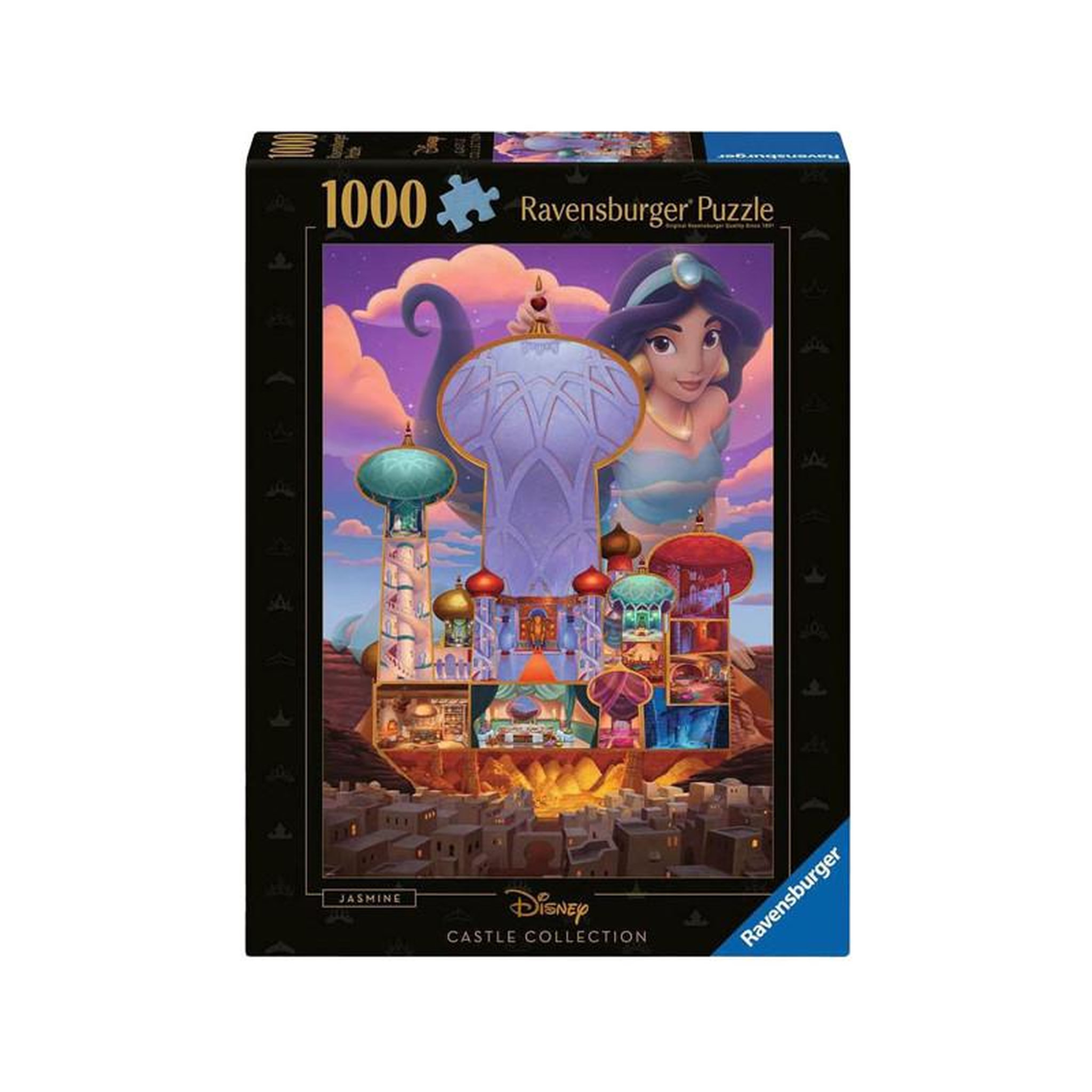 RAVENSBURGER Ravensburger - Jigsaw puzzle Disney Castles Jasmine, 1000 pcs. 120002581