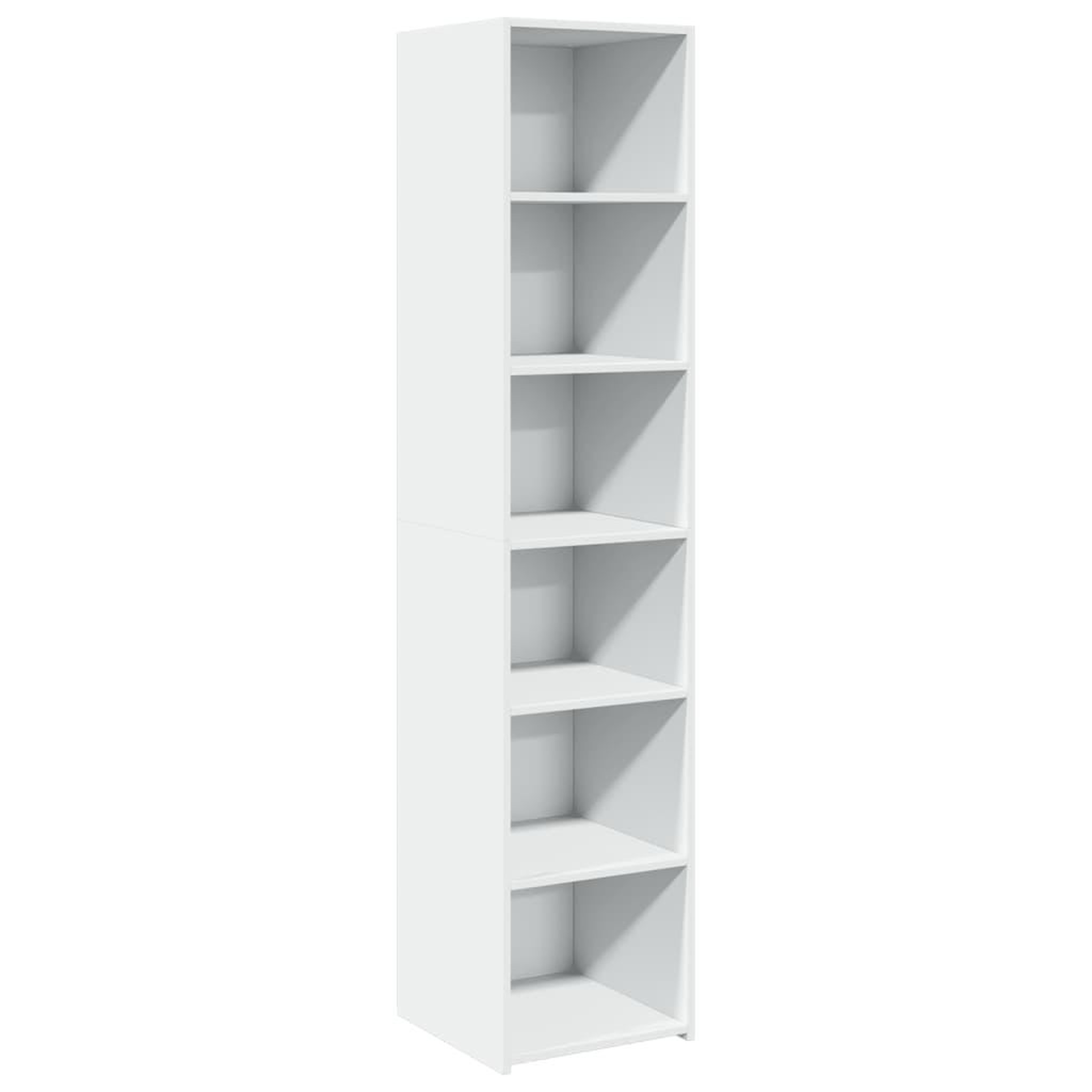 Voir la diapositive 2 : VIDAXL Buffet haut blanc 40x41x185 cm bois d'ingenierie