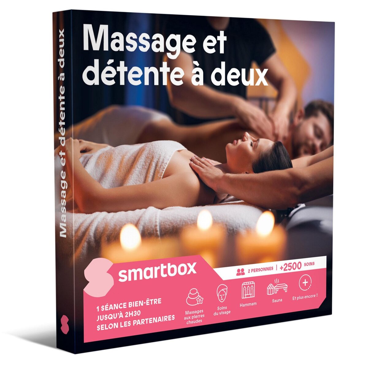 Smartbox Massage et détente à deux - Coffret Cadeau Bien-être
