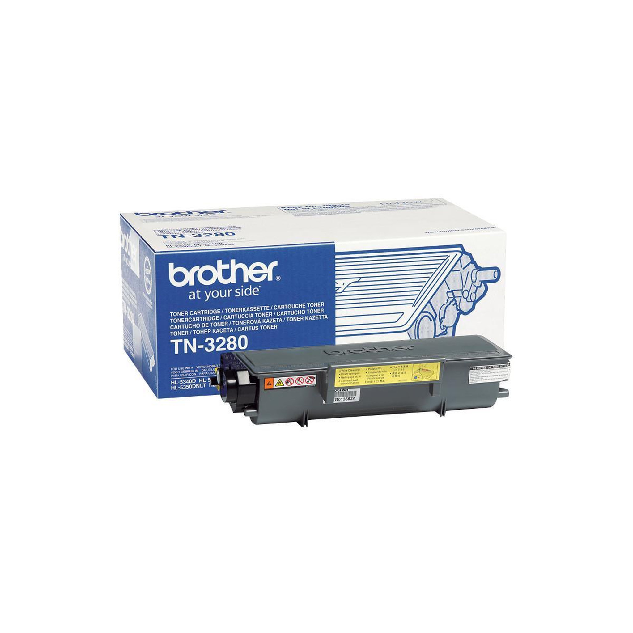 Voir la diapositive 2 : Brother Brother TN-3280 Toner Laser Noir