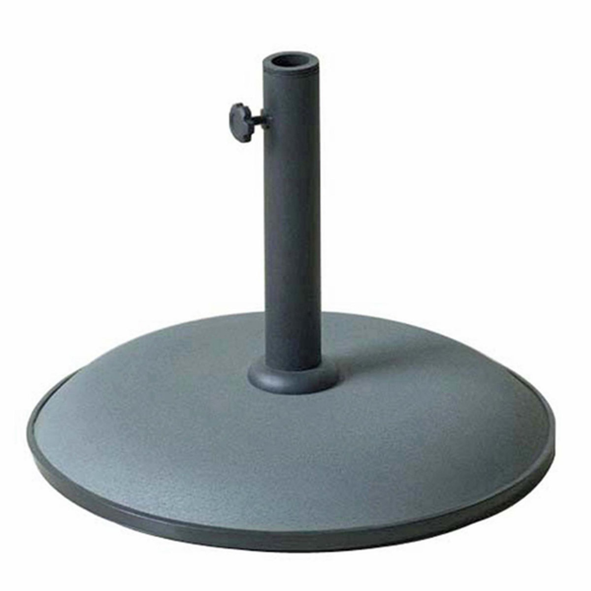 HESPERIDE Pied de parasol - Béton - 15 Kg - Gris