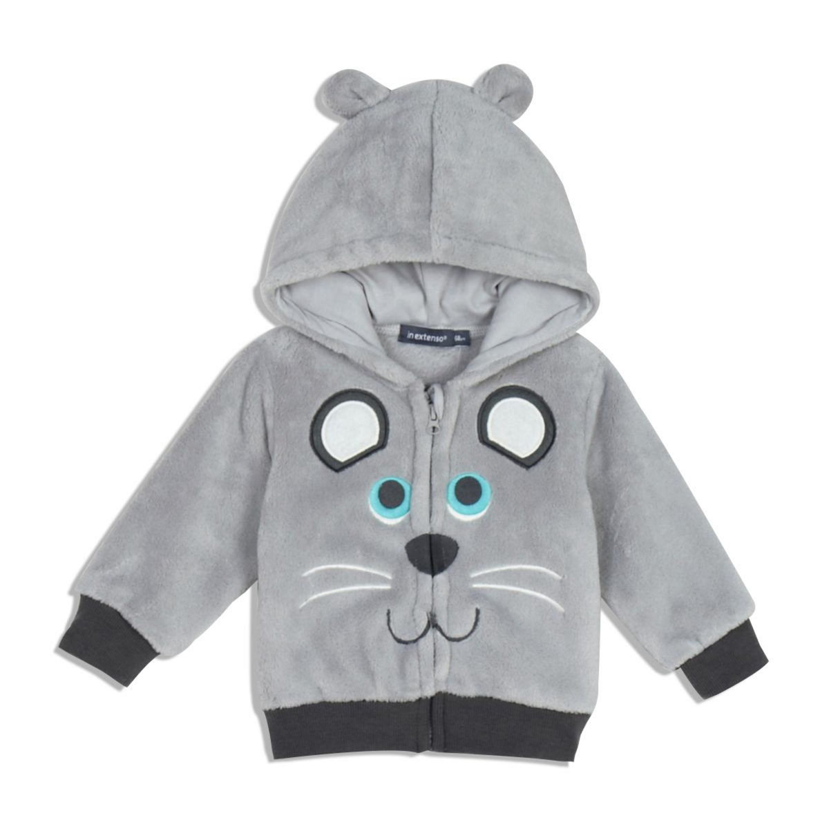 IN EXTENSO Cardigan peluche bébé 