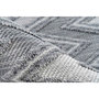 Voir la diapositive 3 : Paris Prix Tapis Tissé Ethnique à Poils Courts  Sarai  Gris