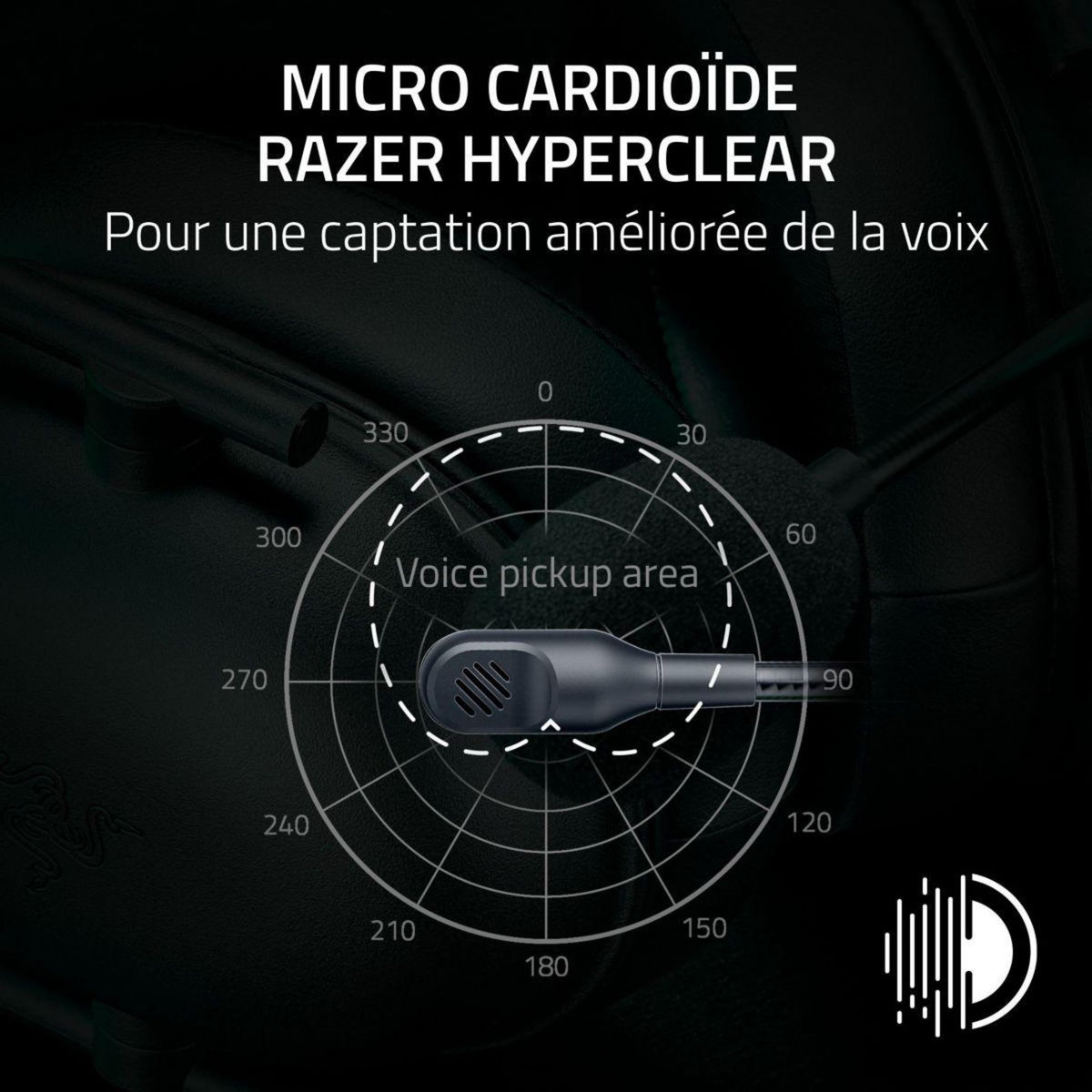 Razer Casque gamer BlackShark V2 X Noir Xbox