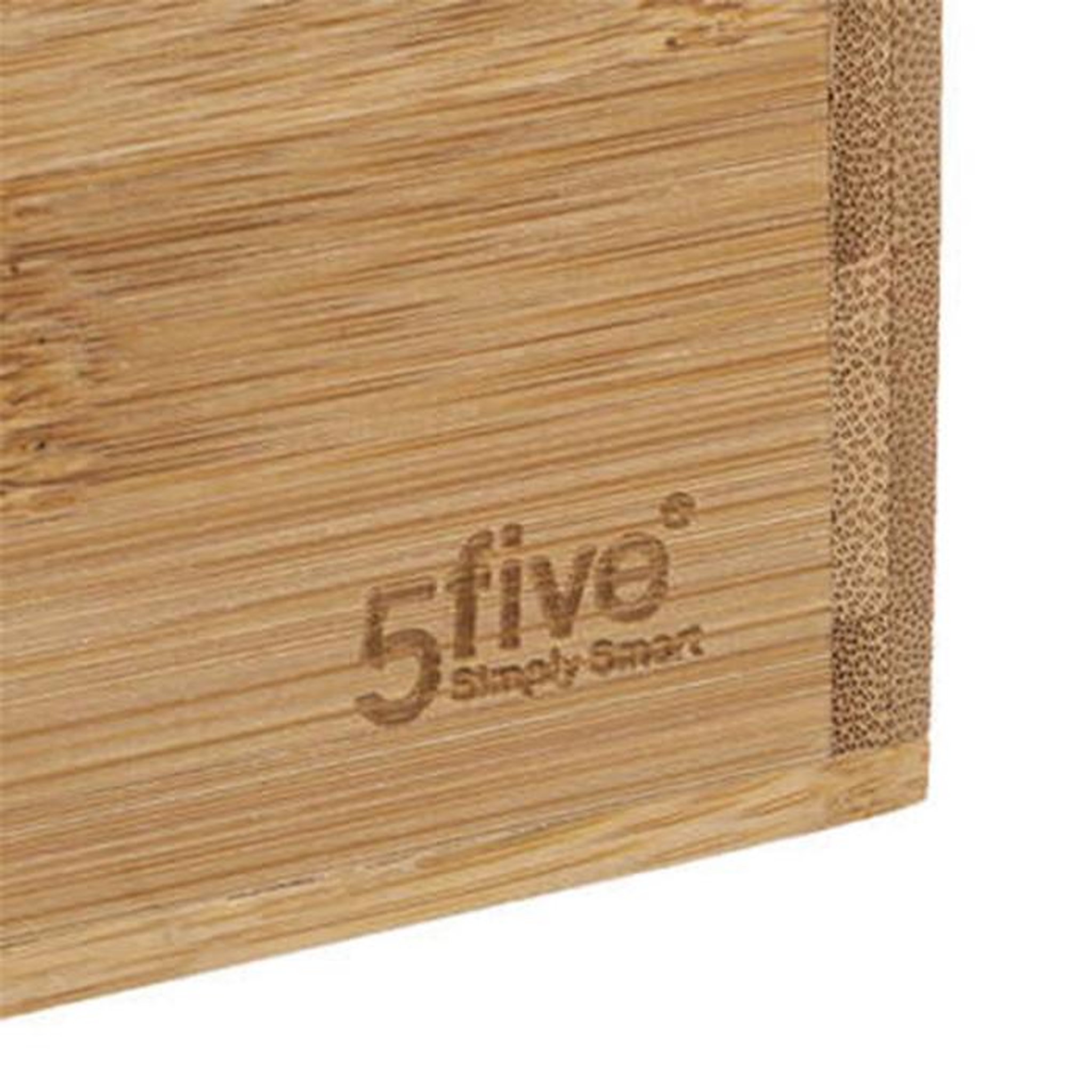 Voir la diapositive 4 : FIVE Organiseur 2 tiroirs  bambou  33cm naturel