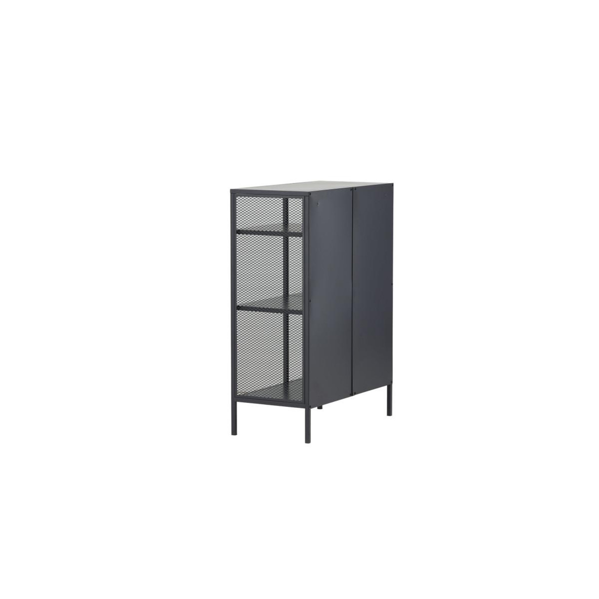 Voir la diapositive 5 : Paris Prix Étagère 3 niveaux en métal  misha  110cm gris