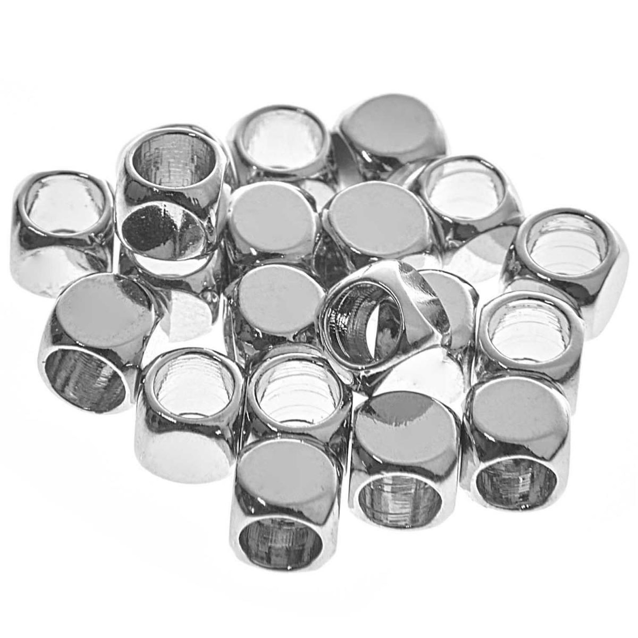 Voir la diapositive 2 : RICO DESIGN Itoshii pack de 20 perles Ponii cube couleur argent