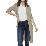 JACQUELINE DE YONG Gilet  Femme JDY Marco. Coloris disponibles : Beige