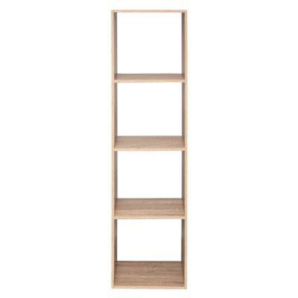  Étagère 4 Cases  Mix N Modul  134cm Naturel