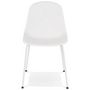 Voir la diapositive 2 : Paris Prix Chaise Design  Venturia  82cm Blanc