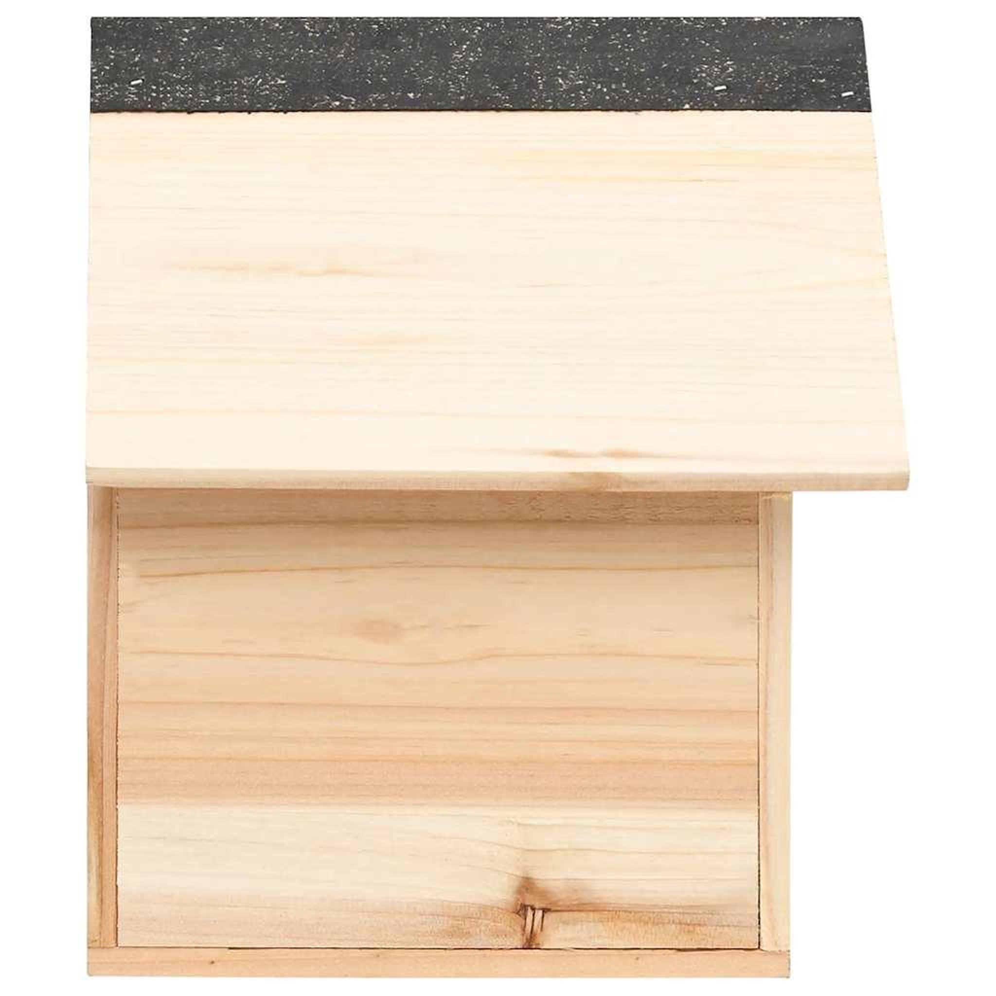 Voir la diapositive 4 : VIDAXL Maison pour ecureuils bois de sapin massif 26x25x29 cm