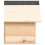 Voir la diapositive 4 : VIDAXL Maison pour ecureuils Bois de sapin massif 26x25x29 cm