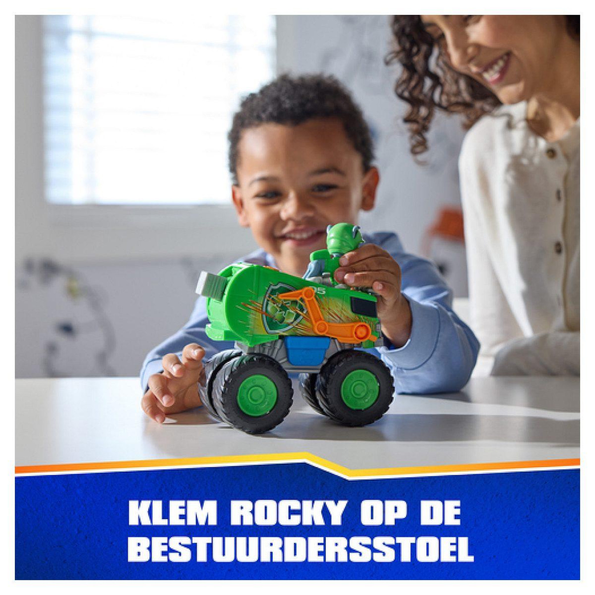 Voir la diapositive 4 : SpinMaster Vehicule + figurine rescue wheels rocky la pat patrouille