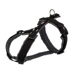 Trixie Harnais trekking TRIXIE Premium - S–M: 44–53 cm - 20mm - Noir et gris graphite