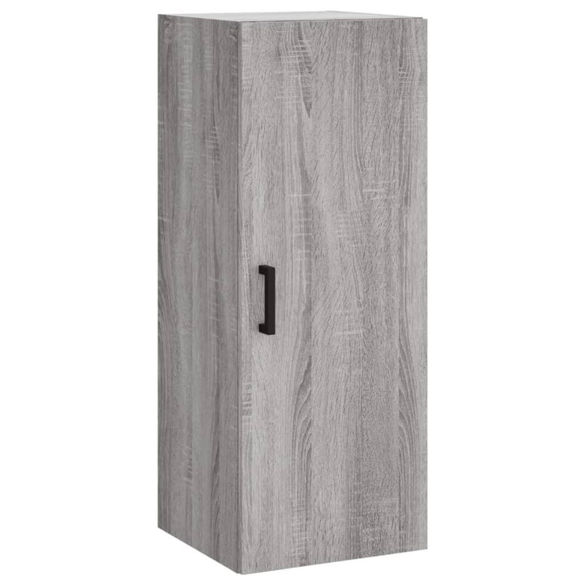 VIDAXL Buffet haut Sonoma gris 34,5x34x180 cm Bois d'ingenierie