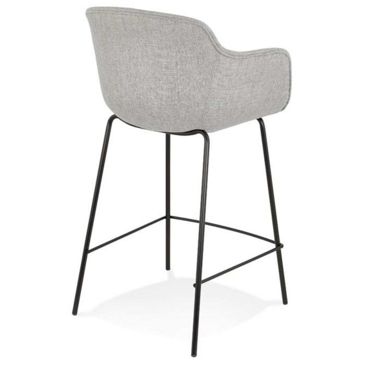Paris Prix Tabouret de Bar Design  Largesa  97cm Gris