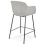 Voir la diapositive 4 : Paris Prix Tabouret de Bar Design  Largesa  97cm Gris