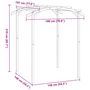 Voir la diapositive 6 : VIDAXL Pergola de jardin 180x197x210 cm Bois de pin impregne